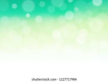 Light Green, Yellow vector blurred shine abstract background. Modern geometrical abstract illustration with gradient. A new texture for your design.