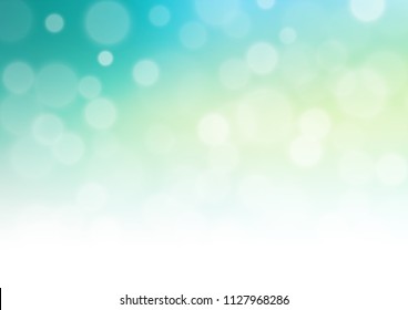 Light Green, Yellow vector blurred shine abstract template. illustration in blurry style with gradient. The template for backgrounds of cell phones.