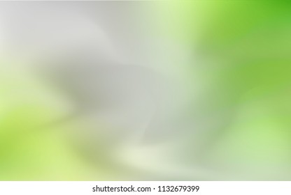 Light Green, Yellow vector blurred template. Colorful illustration in abstract style with gradient. A new texture for your design.