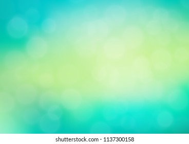 Light Green, Yellow vector blurred shine abstract pattern. Modern geometrical abstract illustration with gradient. Brand new design for your business.