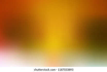 Light Green, Yellow vector blurred bright template. An elegant bright illustration with gradient. The best blurred design for your business.