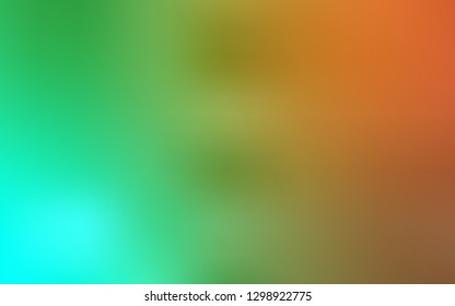 Light Green, Yellow vector blurred shine abstract texture. Glitter abstract illustration with gradient design. Completely new design for your business.