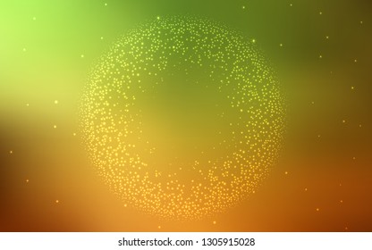 Light Green, Yellow vector blurred background. New colored illustration in blur style with gradient. Smart design for your work.