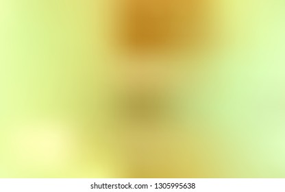 Light Green, Yellow vector blurred bright template. An elegant bright illustration with gradient. New way of your design.