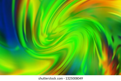 Light Green, Yellow vector blurred shine abstract texture. Modern abstract illustration with gradient. Blurred design for your web site.
