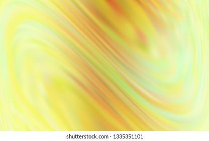 Light Green, Yellow vector blurred shine abstract template. Shining colored illustration in smart style. Elegant background for a brand book.