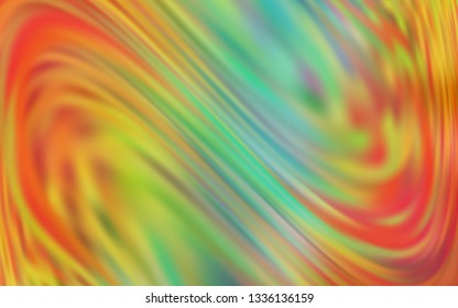 Light Green, Yellow vector blurred shine abstract texture. Colorful illustration in abstract style with gradient. New style for your business design.