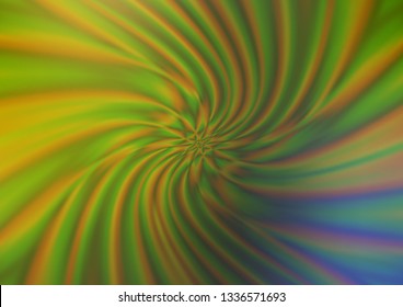 Light Green, Yellow vector blurred shine abstract background. Modern geometrical abstract illustration with gradient. The best blurred design for your business.