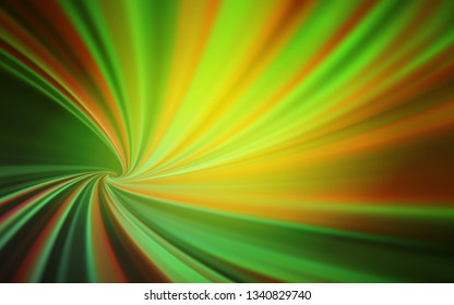 Light Green, Yellow vector blurred and colored pattern. Creative illustration in halftone style with gradient. The best blurred design for your business.