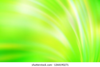 Light Green, Yellow vector blurred pattern. Colorful abstract illustration with gradient. New style for your business design.