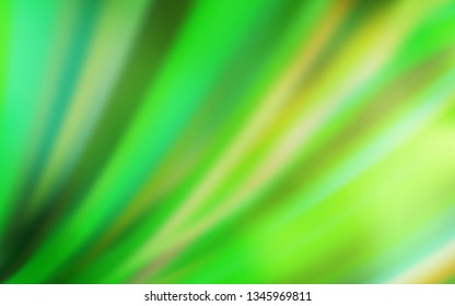 Light Green, Yellow vector blurred bright template. New colored illustration in blur style with gradient. Background for a cell phone.