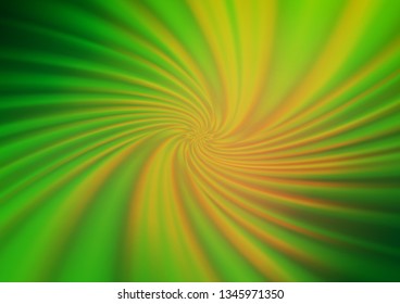 Light Green, Yellow vector blurred bright background. An elegant bright illustration with gradient. The template can be used for your brand book.
