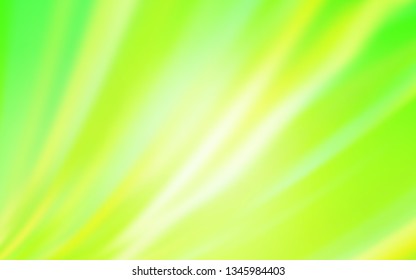 Light Green, Yellow vector blurred bright template. New colored illustration in blur style with gradient. Blurred design for your web site.
