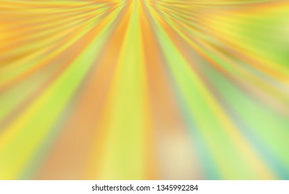 Light Green, Yellow vector blurred bright pattern. Abstract colorful illustration with gradient. Elegant background for a brand book.