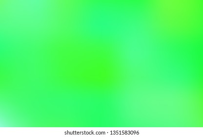Light Green, Yellow vector blurred bright template. Glitter abstract illustration with gradient design. The best blurred design for your business.