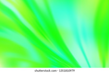 Light Green, Yellow vector blurred shine abstract background. Shining colored illustration in smart style. Background for a cell phone.