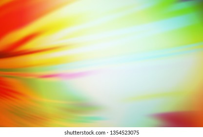 Light Green, Yellow vector blurred shine abstract background. Abstract colorful illustration with gradient. New style design for your brand book.