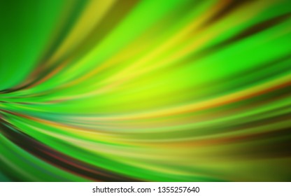 Light Green, Yellow vector blurred background. New colored illustration in blur style with gradient. Background for designs.
