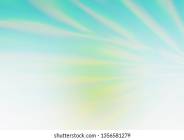 Light Green, Yellow vector blurred shine abstract background. A vague abstract illustration with gradient. The blurred design can be used for your web site.