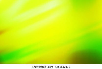 Light Green, Yellow vector blurred pattern. Modern abstract illustration with gradient. New design for your business.