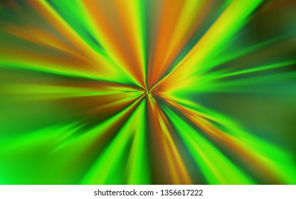 Light Green, Yellow vector blurred template. Modern abstract illustration with gradient. Blurred design for your web site.