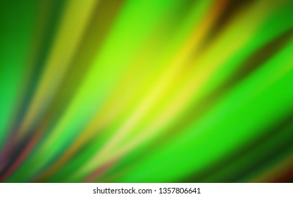 Light Green, Yellow vector blurred pattern. New colored illustration in blur style with gradient. New style design for your brand book.