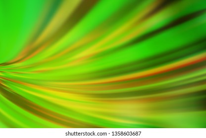 Light Green, Yellow vector blurred bright template. A completely new colored illustration in blur style. New design for your business.