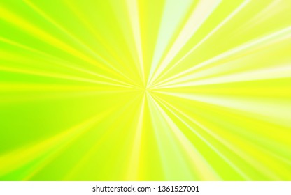 Light Green, Yellow vector blurred shine abstract background. Abstract colorful illustration with gradient. New style design for your brand book.