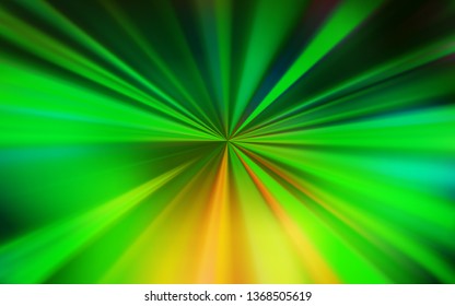 Light Green, Yellow vector blurred shine abstract background. An elegant bright illustration with gradient. Blurred design for your web site.