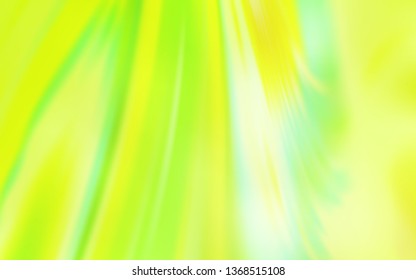Light Green, Yellow vector blurred bright texture. New colored illustration in blur style with gradient. Background for a cell phone.