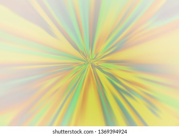 Light Green, Yellow vector blurred and colored background. Glitter abstract illustration with an elegant design. The best blurred design for your business.