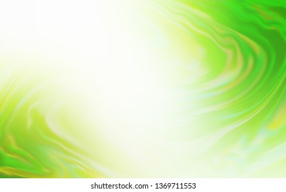 Light Green, Yellow vector blurred shine abstract texture. Abstract colorful illustration with gradient. Background for a cell phone.