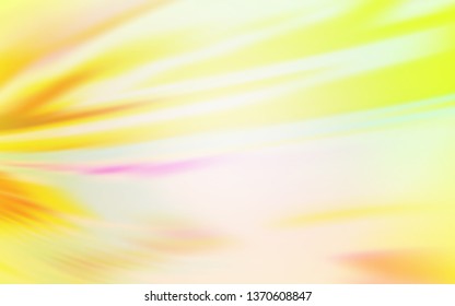 Light Green, Yellow vector blurred shine abstract background. New colored illustration in blur style with gradient. New design for your business.