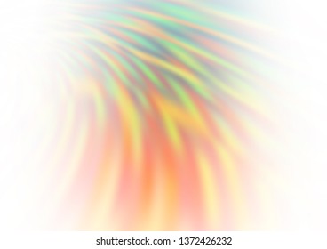 Light Green, Yellow vector blurred background. A completely new color illustration in a bokeh style. The template for backgrounds of cell phones.