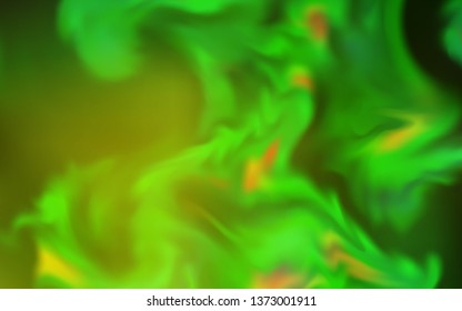 Light Green, Yellow vector blurred template. An elegant bright illustration with gradient. New style for your business design.