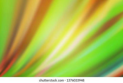 Light Green, Yellow vector blurred and colored pattern. Modern abstract illustration with gradient. The best blurred design for your business.