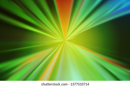 Light Green, Yellow vector blurred bright texture. An elegant bright illustration with gradient. New design for your business.