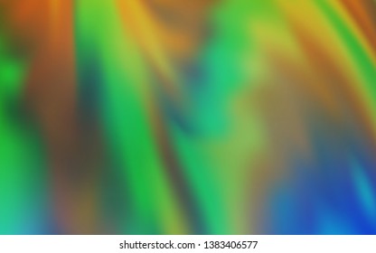 Light Green, Yellow vector blurred pattern. Glitter abstract illustration with gradient design. Elegant background for a brand book.