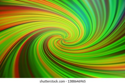 Light Green, Yellow vector blurred shine abstract background. Colorful abstract illustration with gradient. Blurred design for your web site.