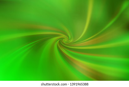 Light Green, Yellow vector blurred shine abstract background. Colorful abstract illustration with gradient. Smart design for your work.