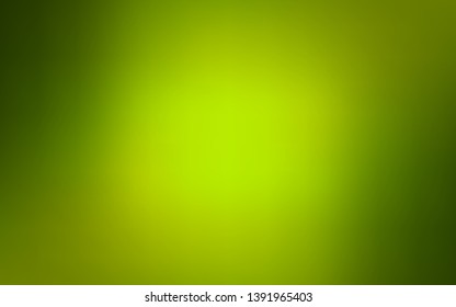 Light Green, Yellow vector blurred bright pattern. A completely new colored illustration in blur style. Completely new design for your business.