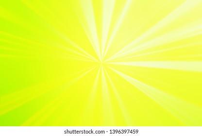 Light Green, Yellow vector blurred bright texture. New colored illustration in blur style with gradient. New style design for your brand book.