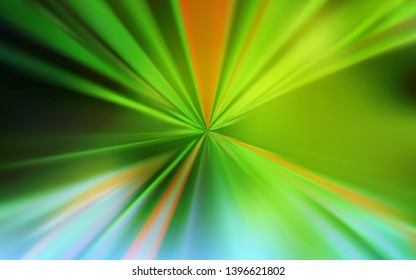 Light Green, Yellow vector blurred shine abstract texture. Colorful abstract illustration with gradient. Completely new design for your business.