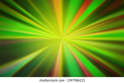 Light Green, Yellow vector blurred bright template. Shining colored illustration in smart style. Background for designs.