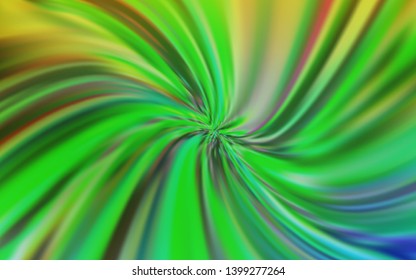 Light Green, Yellow vector blurred shine abstract template. Colorful illustration in abstract style with gradient. New style design for your brand book.