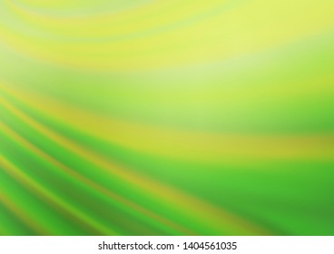 Light Green, Yellow vector blurred bright background. Colorful abstract illustration with gradient. The template for backgrounds of cell phones.