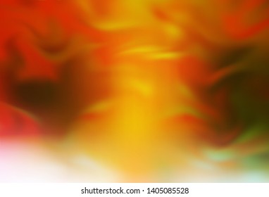 Light Green, Yellow vector blurred shine abstract texture. Creative illustration in halftone style with gradient. New design for your business.