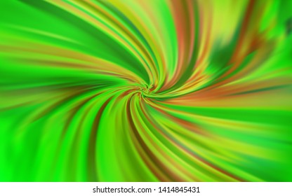 Light Green, Yellow vector blurred bright texture. An elegant bright illustration with gradient. New style for your business design.