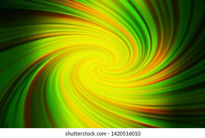 Light Green, Yellow vector blurred pattern. Colorful illustration in abstract style with gradient. New style design for your brand book.
