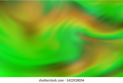 Light Green, Yellow vector blurred bright template. Modern abstract illustration with gradient. Smart design for your work.
